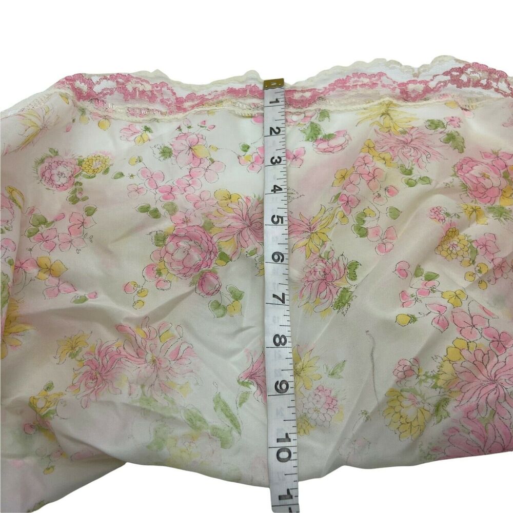 Scarf for Church Vintage 60s Womens Pink Floral Classic Small Head Band Shoulder - Picture 12 of 12